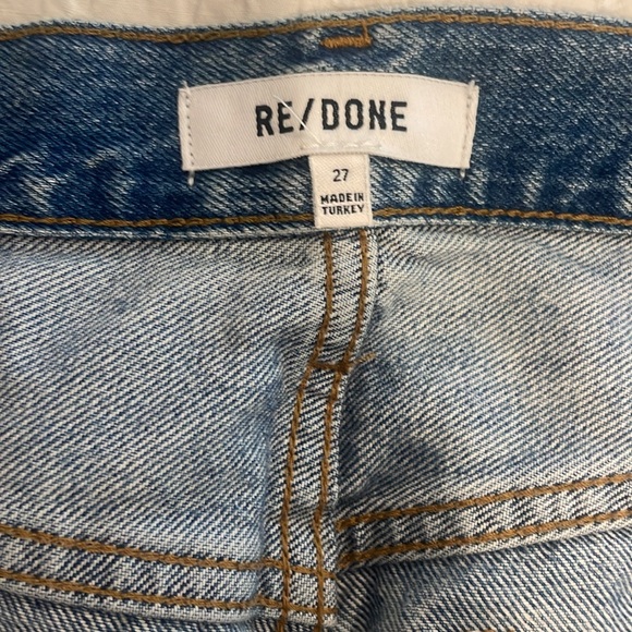 RE/DONE 90s High Rise Jeans size 27 NWOT - Picture 5 of 9